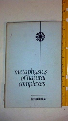 Book Buchler: Metaphysics Of Natural Complexes (cloth) free