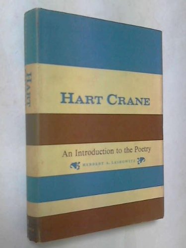 Book Hart Crane: An Introduction To The Poetry free
