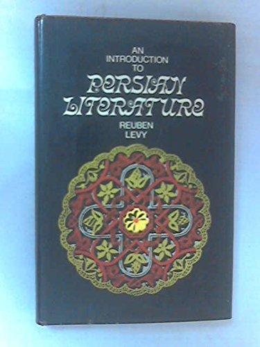 Book An Introduction To Persian Literature free