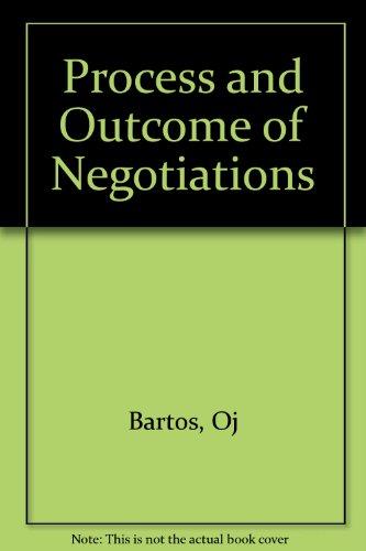 Book Process And Outcome Of Negotiations free