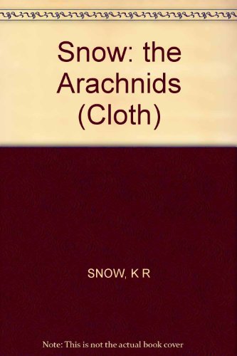 Book The arachnids free