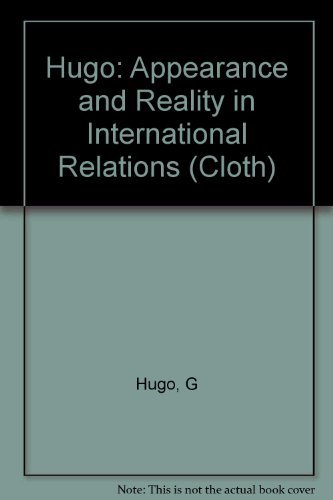 Book Appearance and reality in international relations free