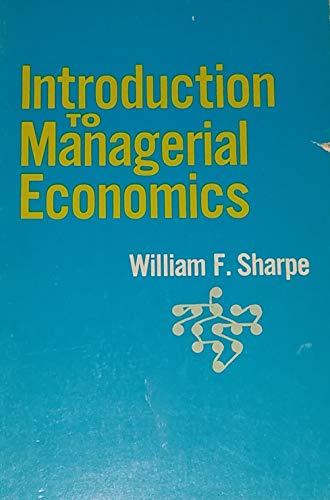Book Introduction To Managerial Economics free