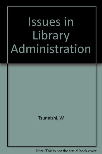 Book Issues In Library Administration;: Papers free