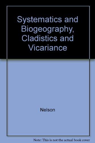 Book Systematics and Biogeography: Cladistics and Vicariance free