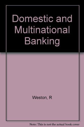 Book Domestic And Multinational Banking: The Effects Of Monetary Policy free