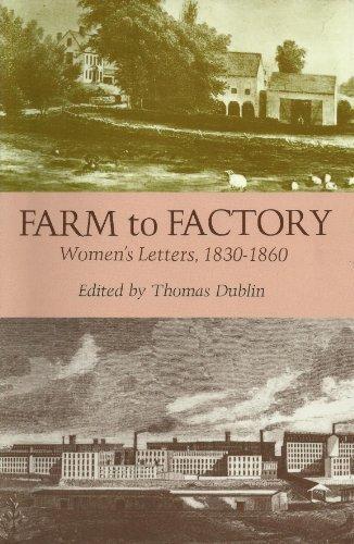 Book Farm to Factory: Women's Letters 1830-1860 free