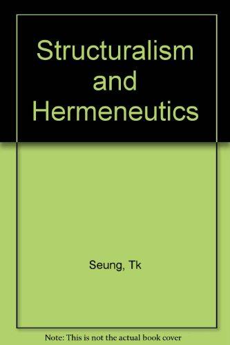 Book Structuralism and Hermeneutics free