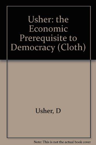 Book The Economic Prerequisite to Democracy free