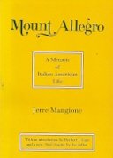 Book Mangione: Mount Allegro A Memoir of Italian American Life (Paper) (Morningside Book) free