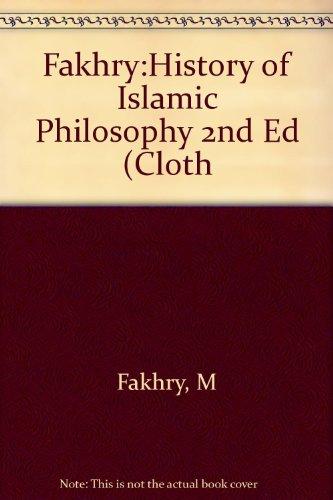 Book A history of Islamic philosophy (Studies in oriental culture) free