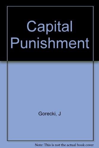 Book Capital Punishment: Criminal Law and Social Evolution free