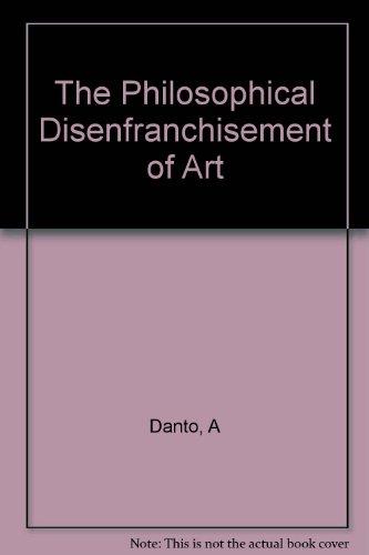 Book The Philosophical Disenfranchisement of Art free