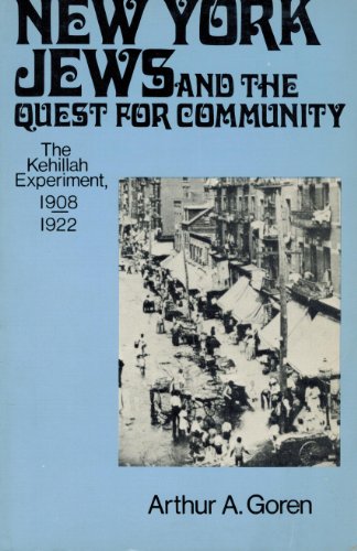 Book New York Jews and the Quest for Community free