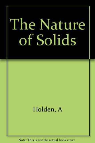 Book The Nature Of Solids free