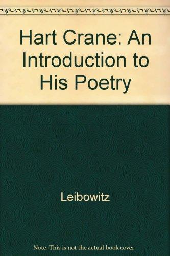 Book Hart Crane : An Introduction To The Poetry (introduction To Twentieth Century American Poetry Ser.) free