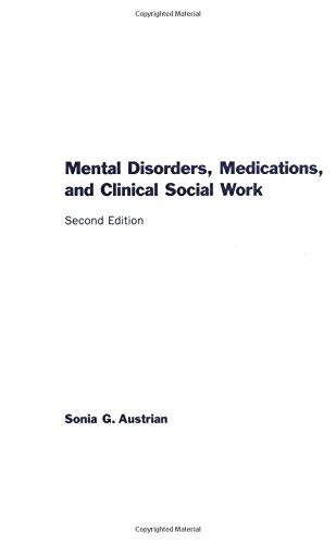 Book Mental Disorders, Medications, and Clinical Social Work free
