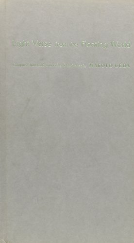 Book Light Verse from the Floating World free
