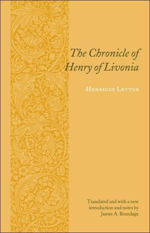 Book The Chronicle of Henry of Livonia (Records of Western Civilization Series) free