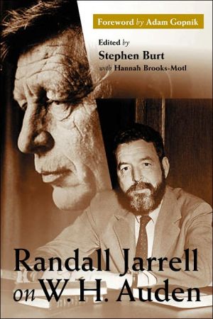Book Randall Jarrell on W. H. Auden (A Columbia University Publication) free