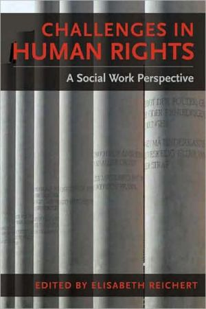 Book Challenges in Human Rights: A Social Work Perspective free