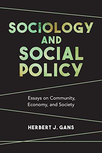Book Sociology and Social Policy: Essays on Community, Economy, and Society free