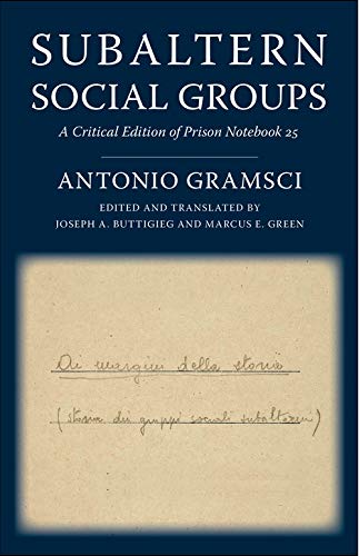 Book Subaltern Social Groups: A Critical Edition of Prison Notebook 25 (European Perspectives: A Series in Social Thought and Cultural Criticism) free