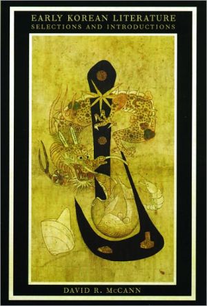 Book Early Korean Literature: Selections and Introductions free