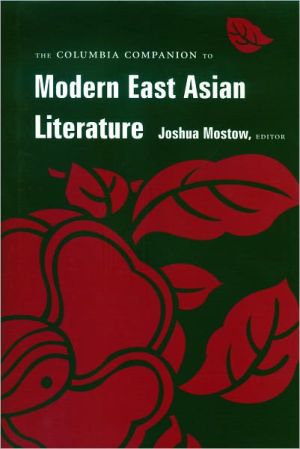 Book The Columbia Companion to Modern East Asian Literature free