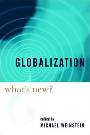 Book Globalization: What's New? (European Perspectives: A Series in Social Thought and Cultural Criticism) free