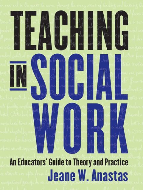 Book Teaching in Social Work free