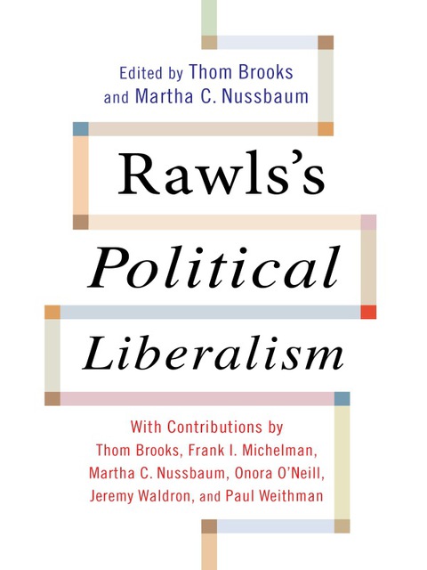 Book Rawls's Political Liberalism (Columbia Themes in Philosophy) free