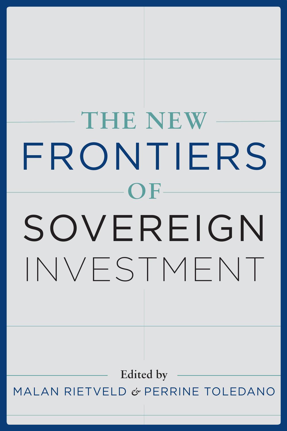 Book The New Frontiers of Sovereign Investment free