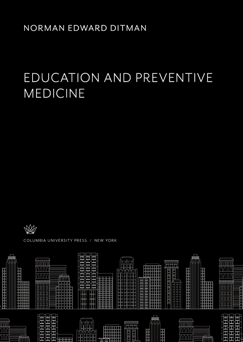 Book Education and Preventive Medicine free Book Education and Preventive Medicine free