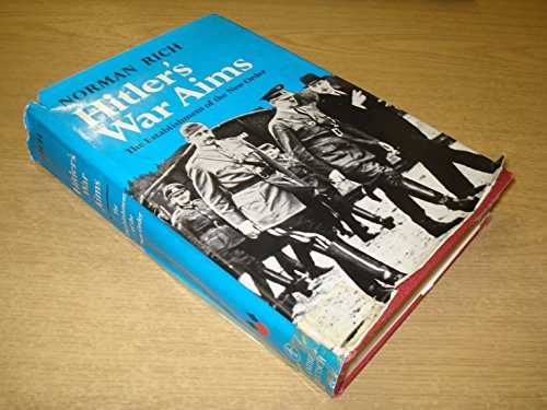 Book Hitler's War Aims, Vol. 2: The Establishment of the New Order free