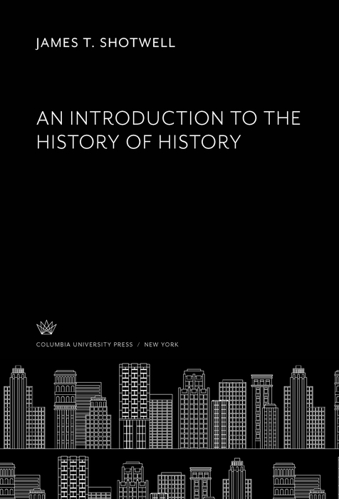 Book An Introduction to the History of History free