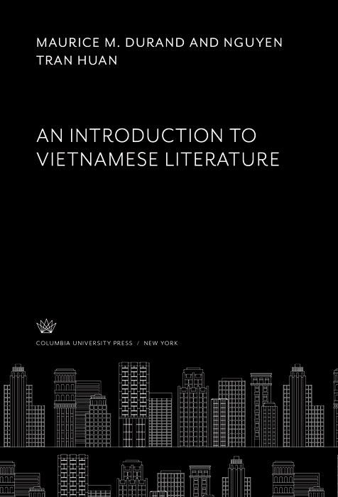 Book An Introduction to Vietnamese Literature free
