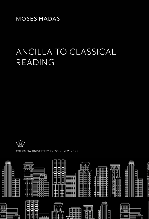 Book Ancilla to Classical Reading free