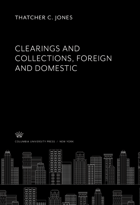 Book Clearings and Collections; Foreign and Domestic free