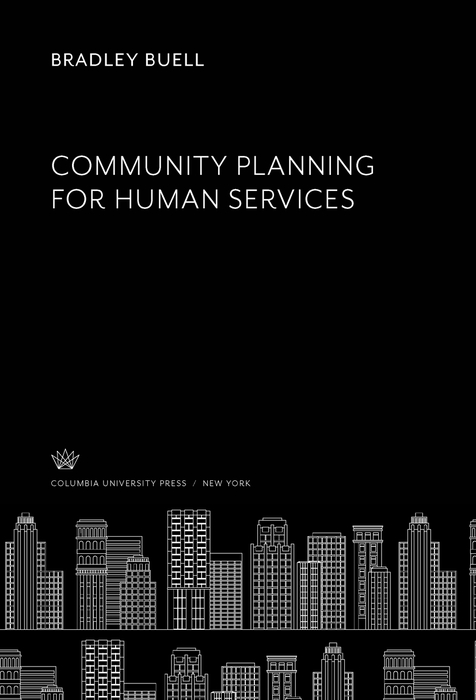 Book Community Planning for Human Services free