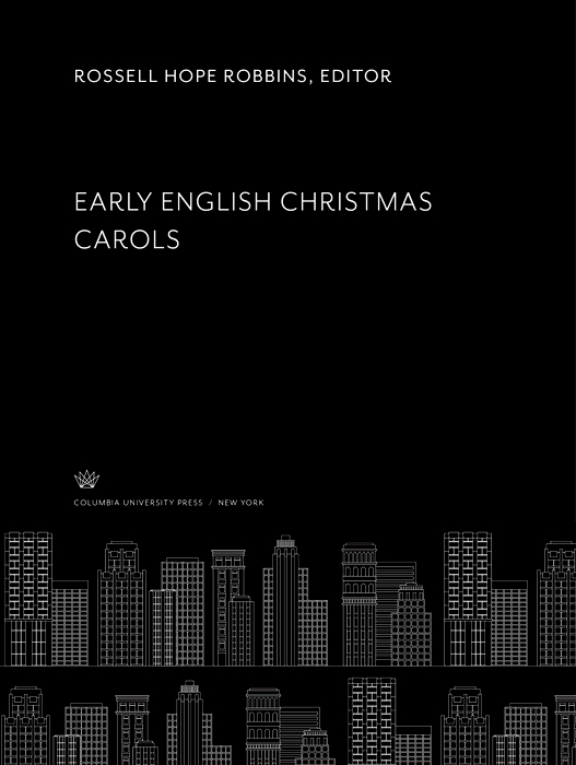 Book Early English Christmas Carols free