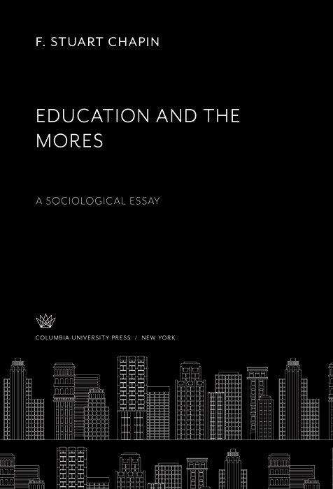 Book Education and the Mores free
