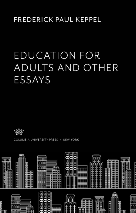 Book Education for Adults and Other Essays free