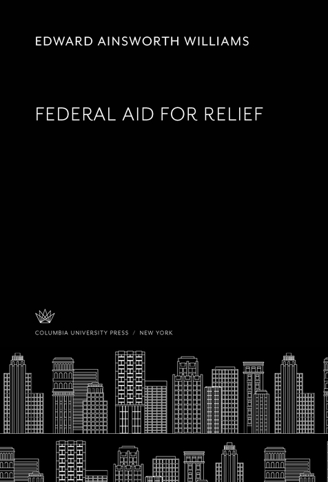 Book Federal Aid for Relief free