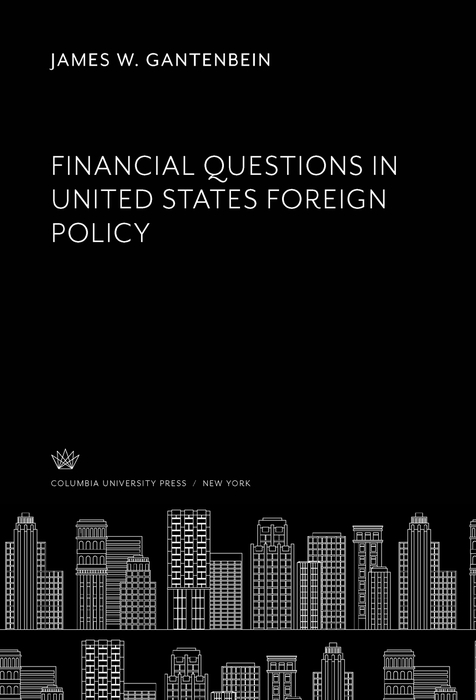 Book Financial Questions in United States Foreign Policy free