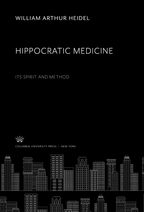 Book Hippocratic Medicine free