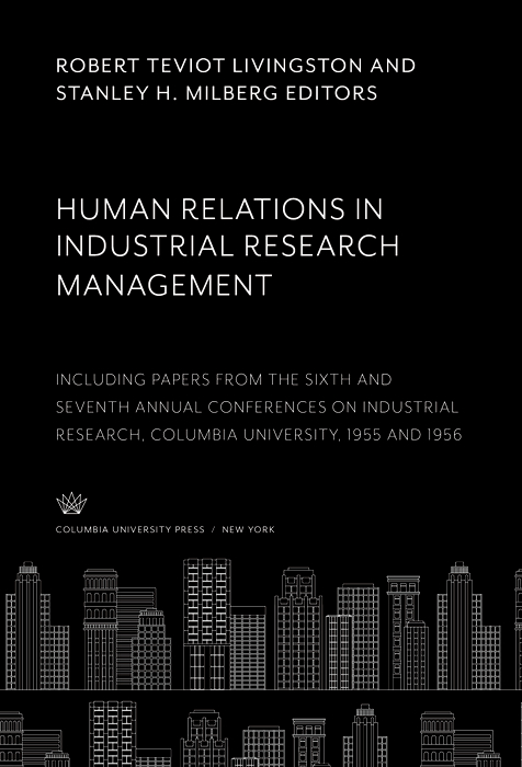 Book Human Relations in Industrial Research Management free