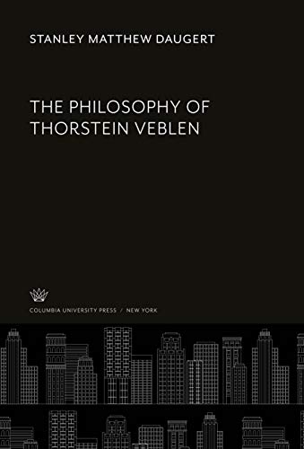Book The Philosophy of Thorstein Veblen free