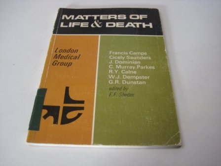 Book Matters of life and death, free