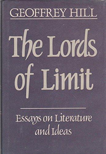Book Lords of Limit: Essays on Literature and Ideas free